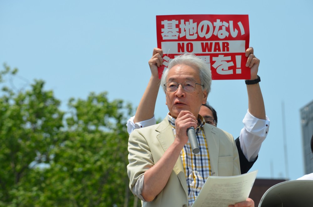 「戦争をさせない北海道委員会」呼びかけ人、小樽商科大学の結城・名誉教授