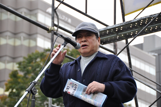 国立北海道がんセンター名誉院長の西尾正道さんは、「人間としての見識のある判断をして、泊原発は止めましょう」と訴えた。