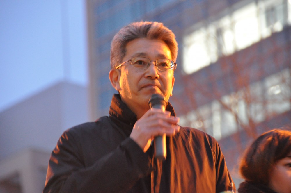 北海道平和運動フォーラムの長田・代表